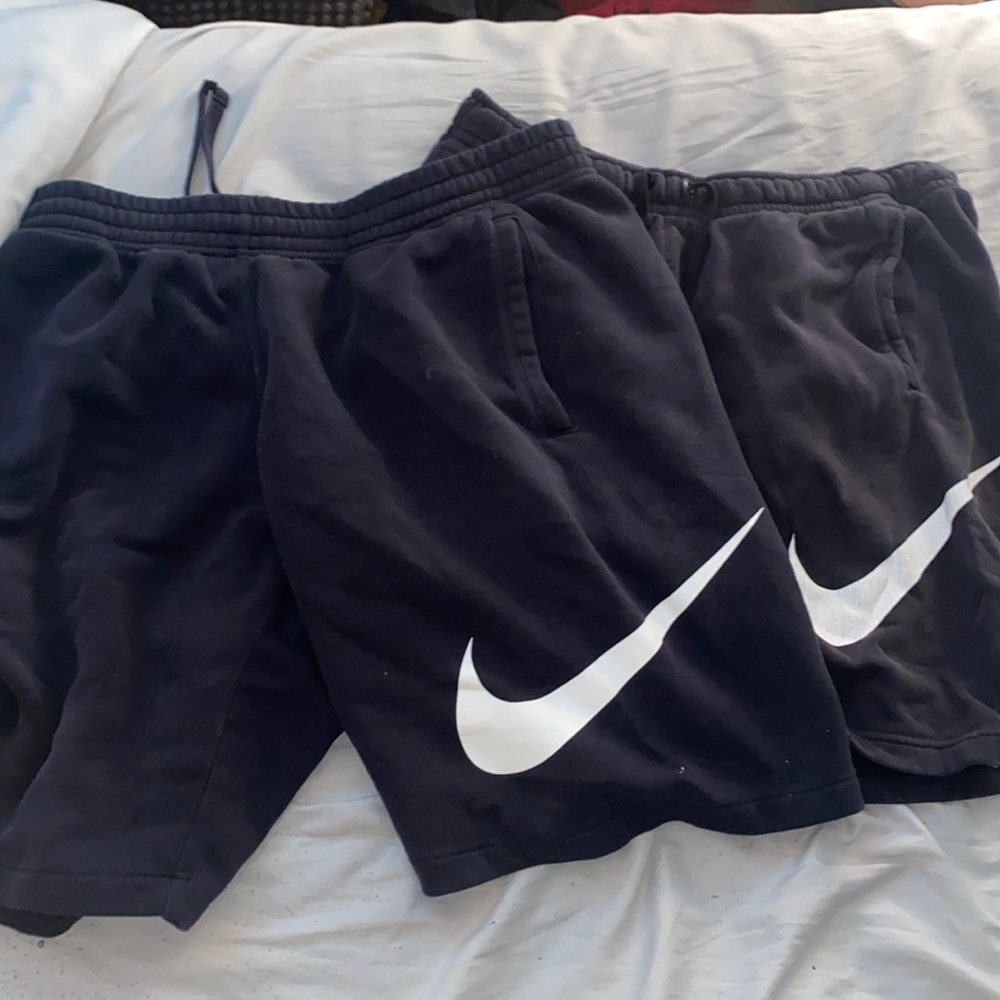 2 Pack of Nike Fleece Shorts